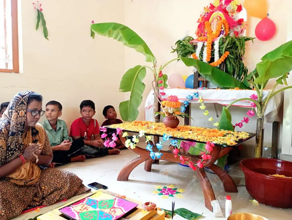 Pic of Ganesh Pooja celebration