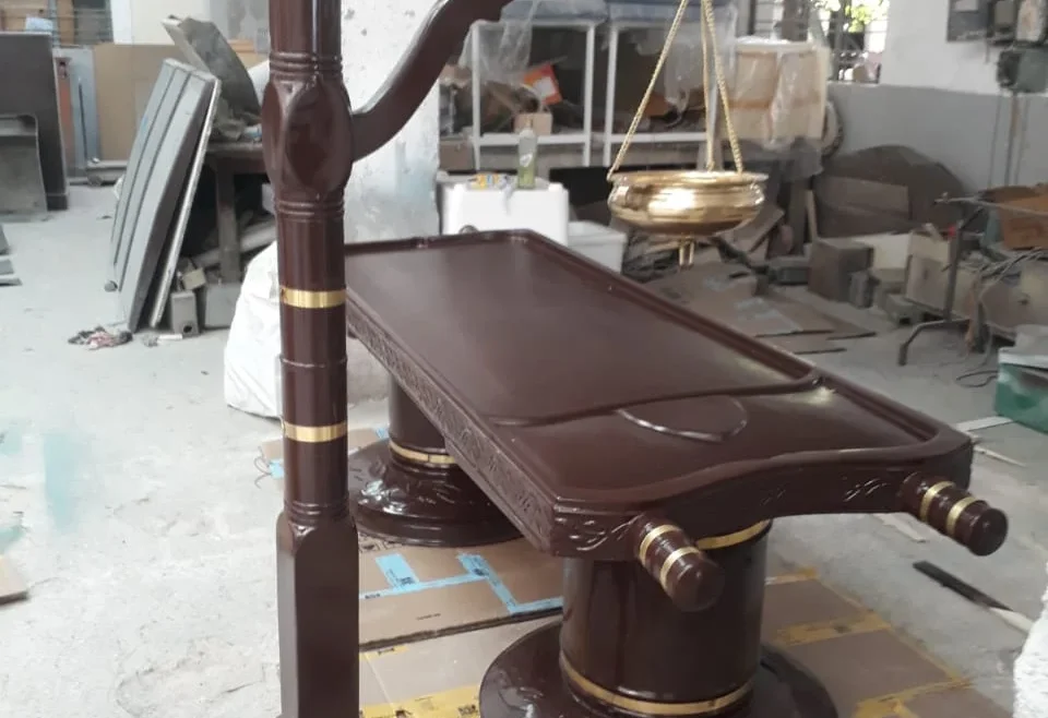 Pic of Shirodhara Table