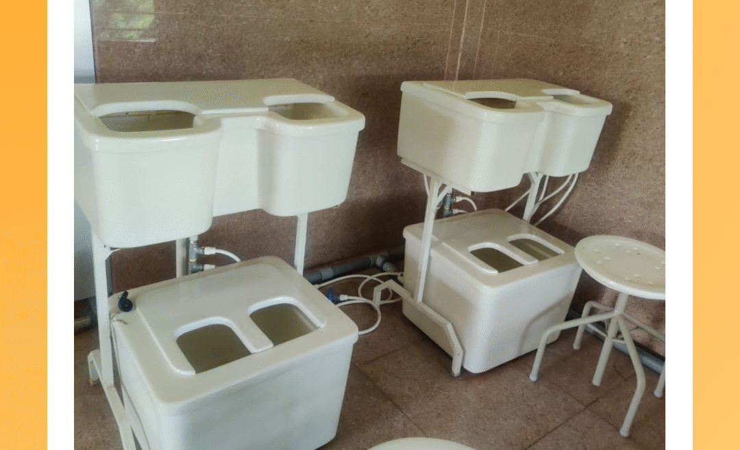 Pic of Hydrotherapy equipment for Arm and Foot
