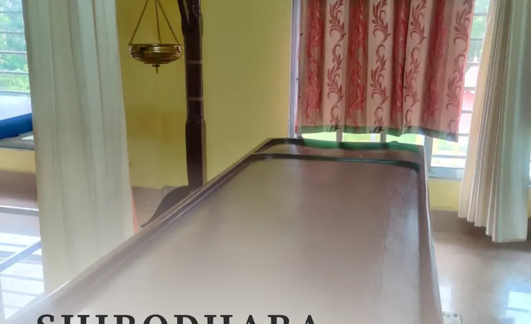 Pic of Shirodhara Treatment Center at Samhita Wellness Retreat