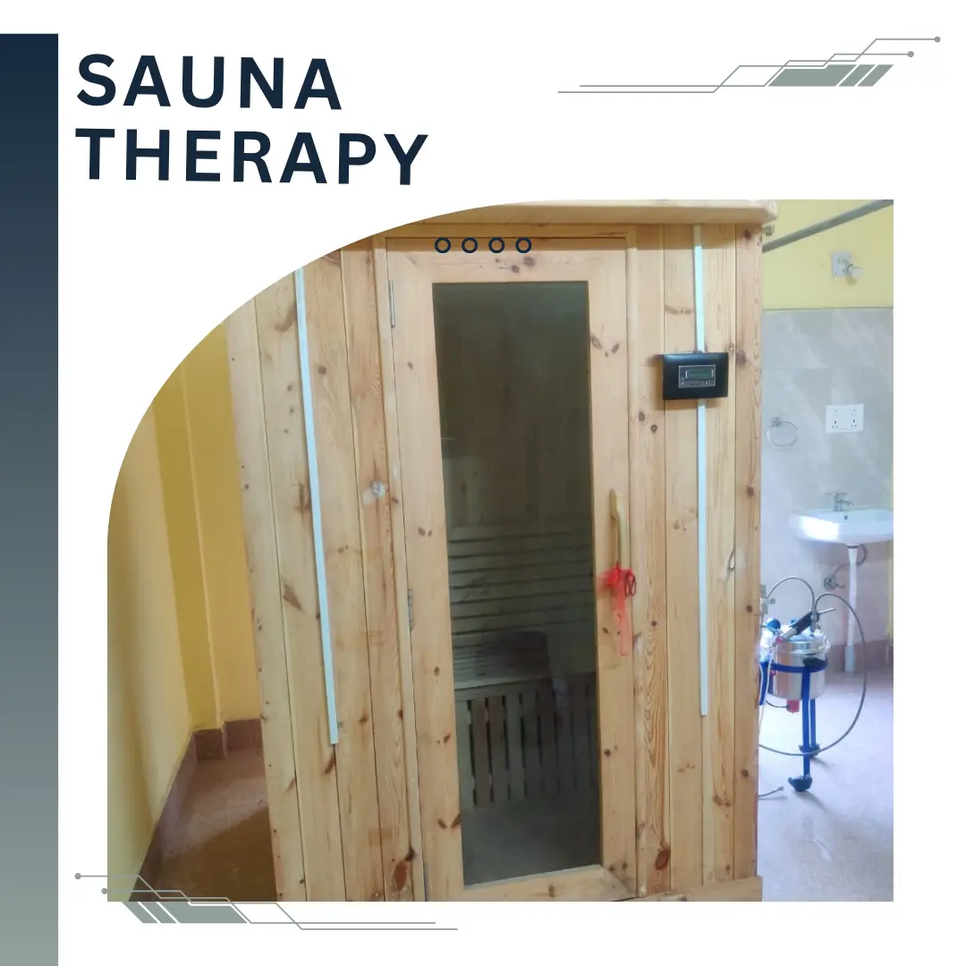 Pic of Sauna Therapy Box at Samhita Wellness Retreat